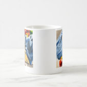 tasse à peinture de pomme (Centre)