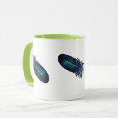 Tasse à plume de paon (Devant gauche)