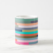 Tasse à rayures colorées (Centre)