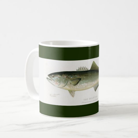 Tasse à rayures de pêcheur de tassergal (Devant gauche)
