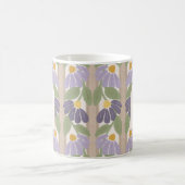 Tasse à rayures florales monogrammées – Cadeau per (Centre)