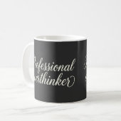 Tasse à script élégant pour repensseur professionn (Devant gauche)