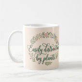 Tasse à script floral facilement distrait par les (Gauche)