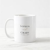 Tasse à script minimaliste moderne 11oz (Gauche)