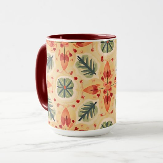 tasse à sensation chaude (Devant gauche)