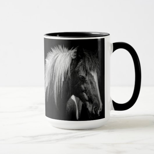 Tasse à tête de cheval (Droite)