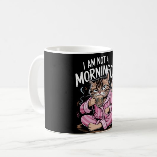 Tasse à thé avec design de chat mignon (Devant gauche)