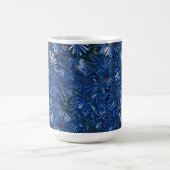 Tasse à thé / café Fleurs stylisées bleu profond (Centre)