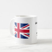 Tasse à thé / café God Save The King (Devant gauche)