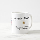 Tasse à thé / café God Save The King (Devant droit)
