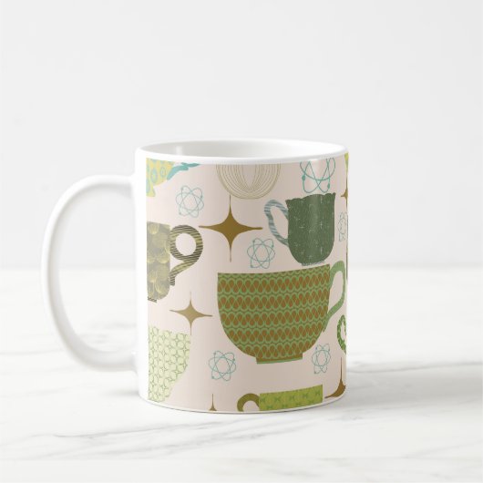 Tasse à thé Mid Century Modern (Gauche)