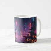 Tasse à thème cyberpunk (Devant droit)