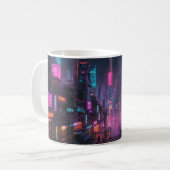 Tasse à thème cyberpunk (Devant gauche)
