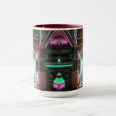 Tasse à thème de ville Steampunk (Centre)