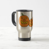 Tasse à trio Jack-o-Lantern (Devant gauche)