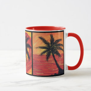 Tasse à trois palmes