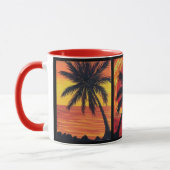 Tasse à trois palmes (Gauche)