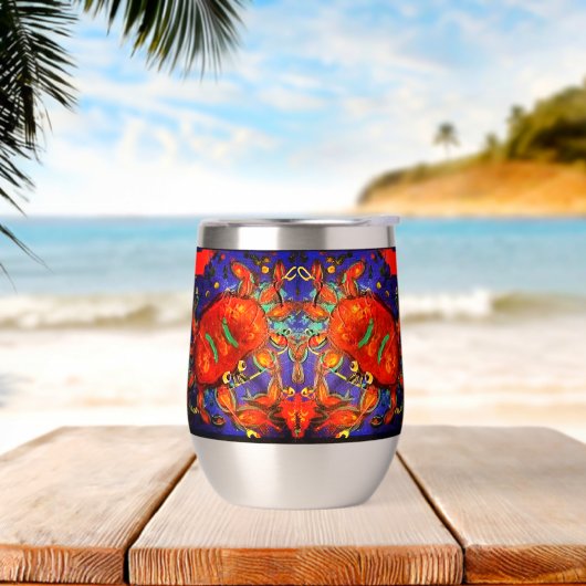 Tasse à vin au crabe (Yoga)