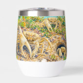 Tasse à vin Crabe terrestre blanc Bahamas (Avant)
