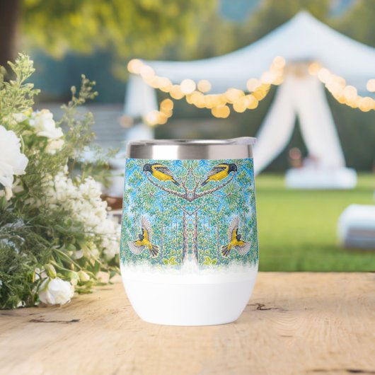 Tasse à vin Loriot des Bahamas (Extérieur)