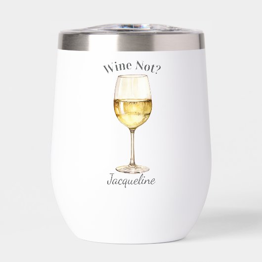 Tasse à vin pour amoureux de vin blanc (Avant)