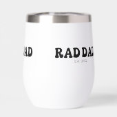 Tasse à vin rétro Rad Papa Ét. (Arrière)
