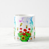 Tasse abeille florale Bumblebee (Centre)