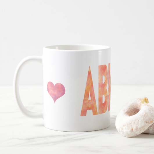 Tasse Abigail (Avec donut)