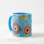 Tasse abstraite d'amusement (Devant gauche)