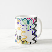 Tasse abstraite d'art déco (Devant droit)