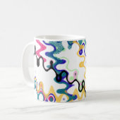 Tasse abstraite d'art déco (Devant gauche)