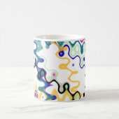 Tasse abstraite d'art déco (Centre)