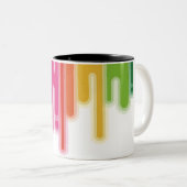 Tasse abstraite de conception (Devant droit)