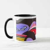 Tasse abstraite de conception (Gauche)