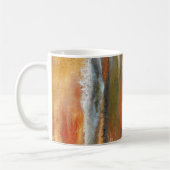 Tasse abstraite de couches de la terre (Gauche)