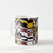 Tasse abstraite de motif (Devant gauche)