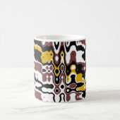 Tasse abstraite de motif (Centre)