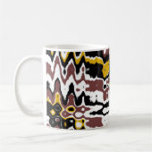 Tasse abstraite de motif (Gauche)