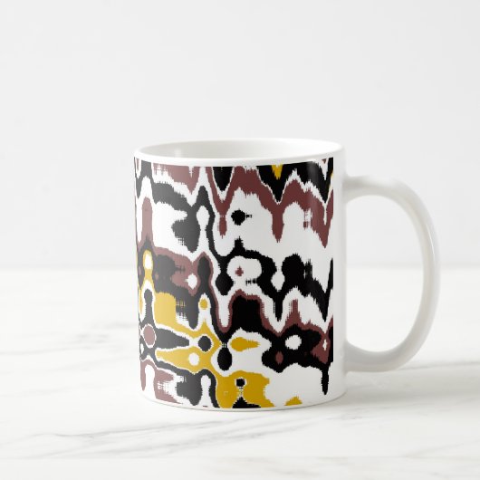Tasse abstraite de motif (Droite)