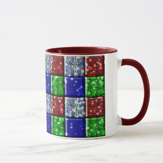 Tasse abstraite de Noël