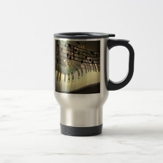 Tasse abstraite de piano