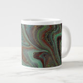 Tasse Abstraite Verte Folle Daddy O 3 (Devant droit)