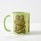 Tasse Accent Illustrée de Grenouille (Gauche)