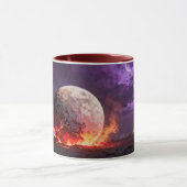 Tasse Accent Lune Brûlante Apocalyptique (Centre)