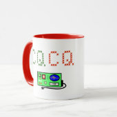 Tasse actionnante d'antenne de radio-amateur du (Devant gauche)