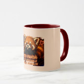 Tasse « Adorable Chaos Gremlin » Panda roux (Devant droit)