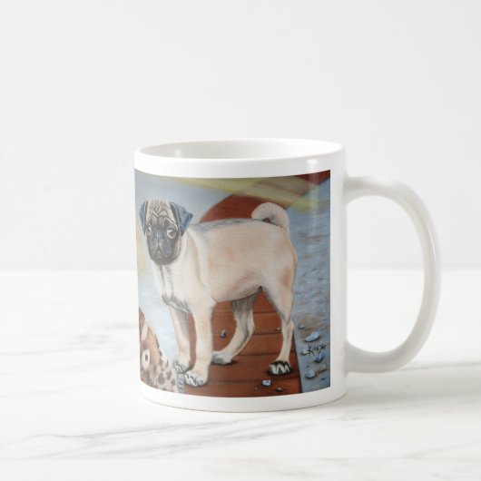 Tasse adorable de préjudice (Droite)
