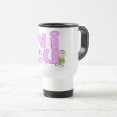 Tasse adorable de voyage d'infirmière de NICU (Devant droit)