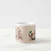 Tasse adorable d'Expresso de catastrophe de chat (Devant)