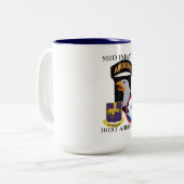 TASSE AÉROPORTÉE de l'INFANTERIE 502D 101ST (Devant gauche)